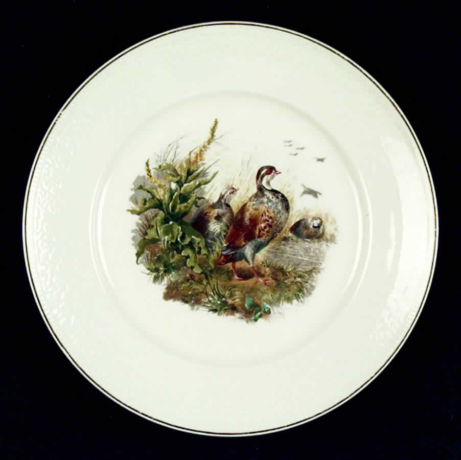 H743 Luncheon Plate by Haviland-1