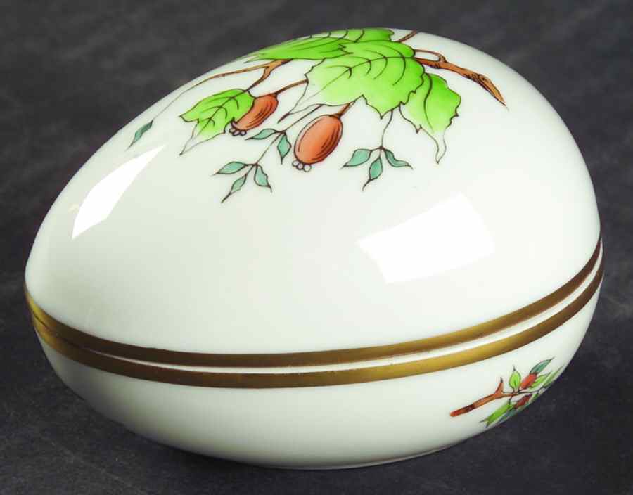 HER16 Small Egg Box & Lid by Herend-1