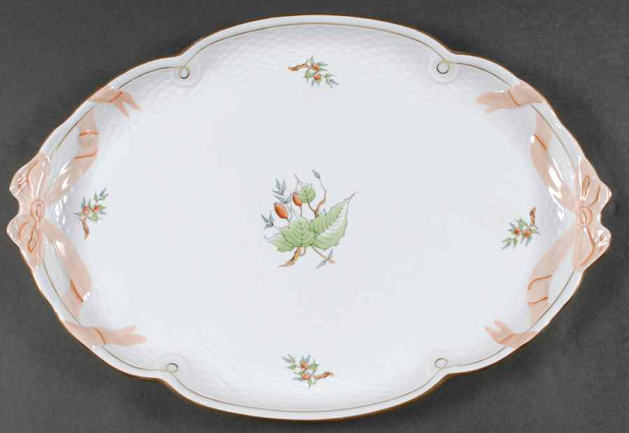 HER16 15" Oval Tray by Herend-1