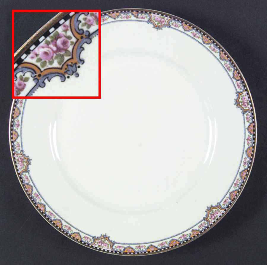 Schleiger 1096B Dinner Plate by Haviland-1