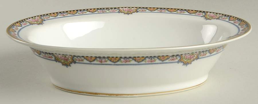 Schleiger 1096B 9" Oval Vegetable Bowl by Haviland-1