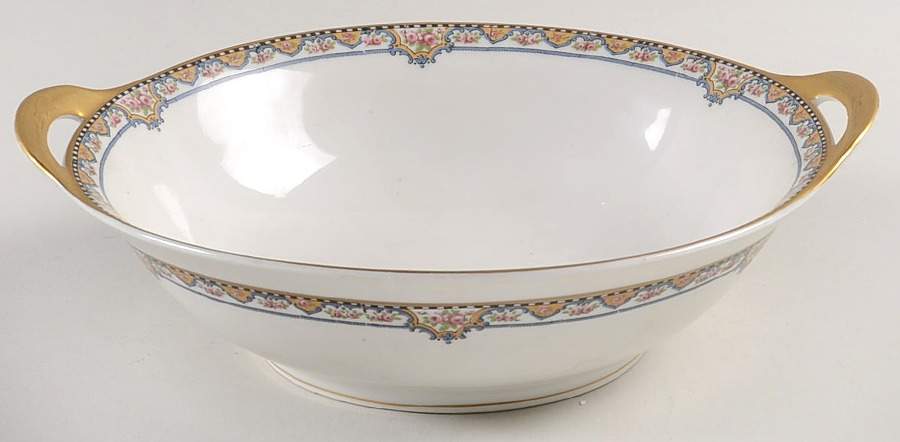 Schleiger 1096B 10" Round Vegetable Bowl by Haviland-1