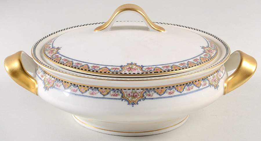 Schleiger 1096B Round Covered Vegetable by Haviland-1