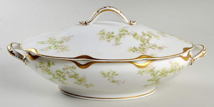 Schleiger 61A Oval Covered Vegetable by Haviland-1