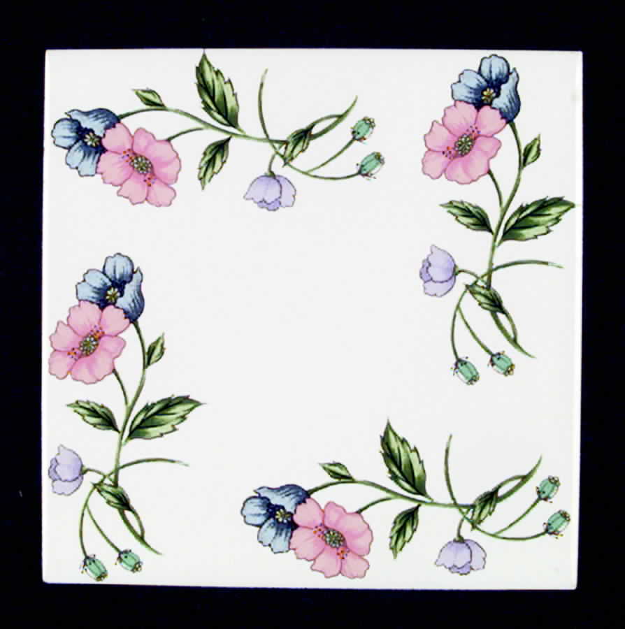 Poppy Tea Tile by House of Prill-1