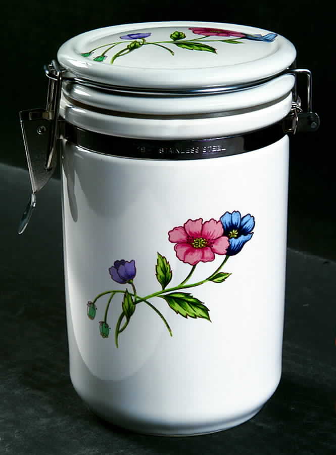 Poppy 6" Storage Jar & Lid by House of Prill-1