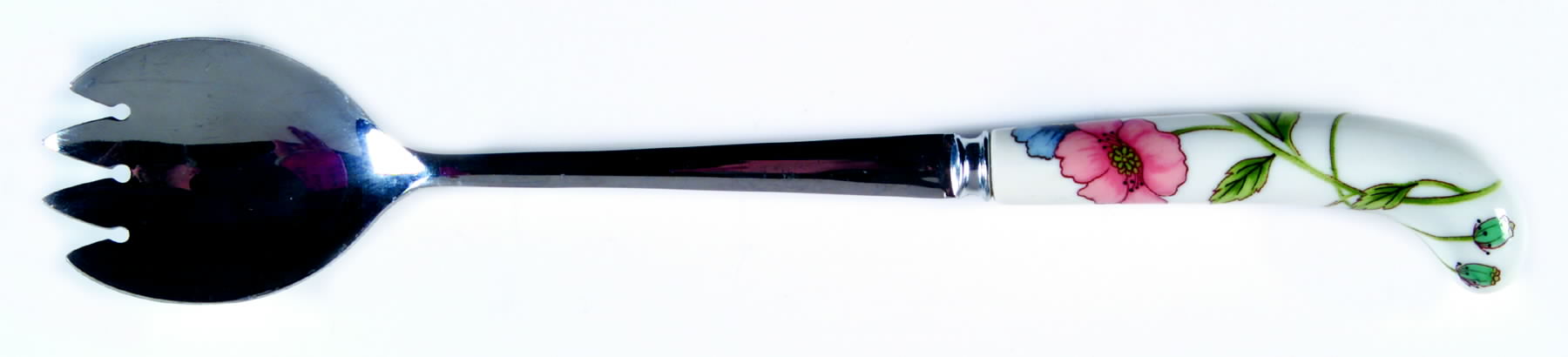 Poppy Salad Serving Fork with Stainless Prongs by House of Prill-1