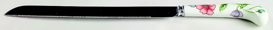 Poppy Cake Knife/Server with Stainless Blade by House of Prill-1