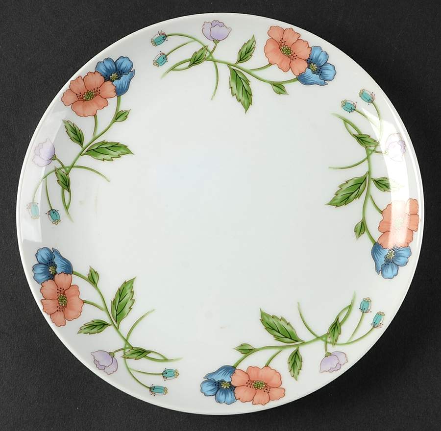 Poppy Salad Plate by House of Prill-1
