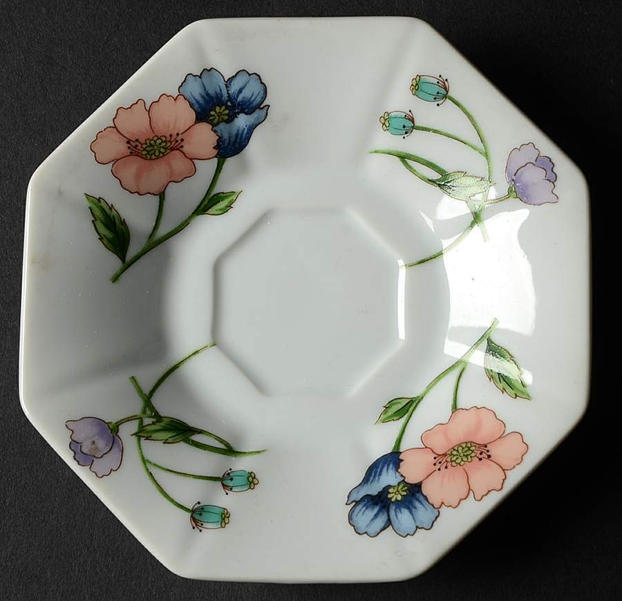 Poppy Saucer for Demitasse Cup by House of Prill-1