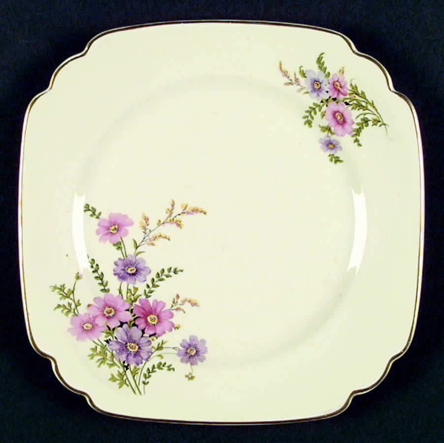 JJ50 Square Dinner Plate by Homer Laughlin -1