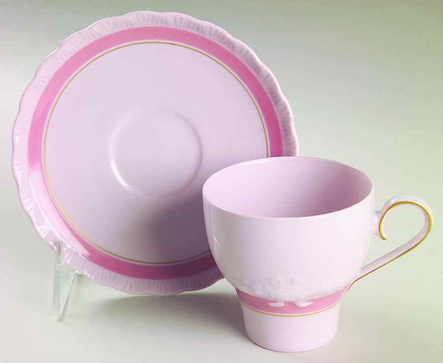 Monique Footed Cup & Saucer Set by Hutschenreuther-1