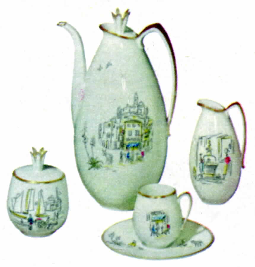 Sicilia Coffee Pot & Lid by Hutschenreuther-1