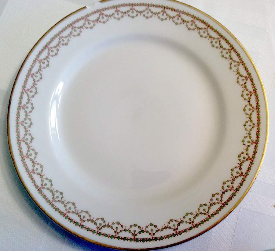 Schleiger 1104 Dinner Plate by Haviland-1