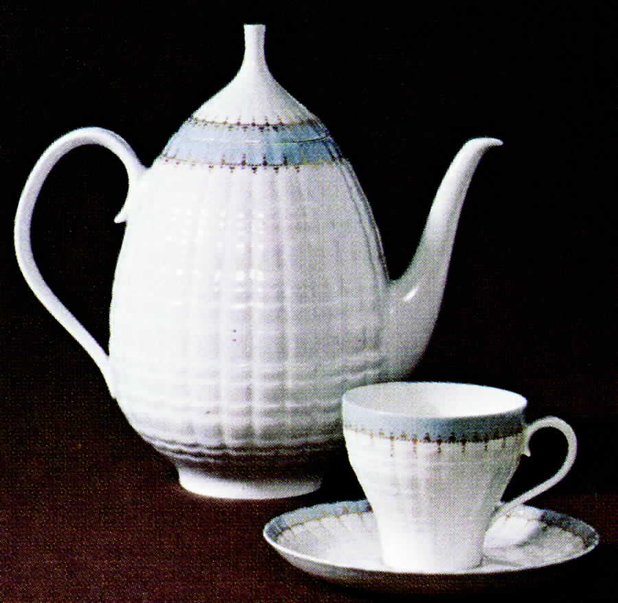 Najade Coffee Pot & Lid by Hutschenreuther-1