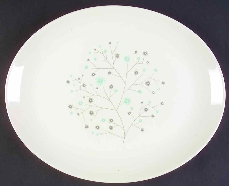 Paradise 13" Oval Serving Platter by Homer Laughlin -1