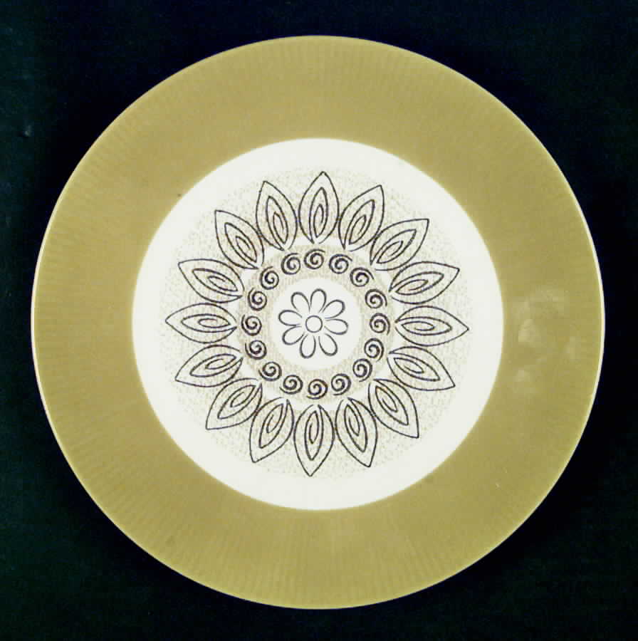 Malibu Dinner Plate by Homer Laughlin -1