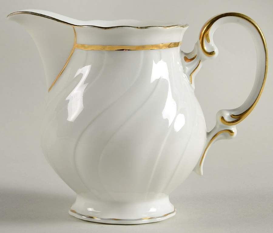 Gold Band Creamer by Hutschenreuther-1
