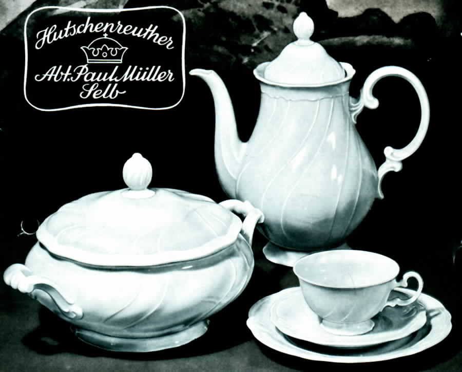 White Coffee Pot & Lid by Hutschenreuther-1
