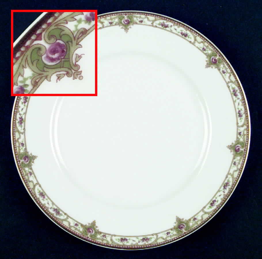 Schleiger 170-3 Luncheon Plate by Haviland-1