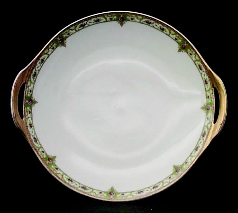 Schleiger 170-3 Handled Cake Plate by Haviland-1