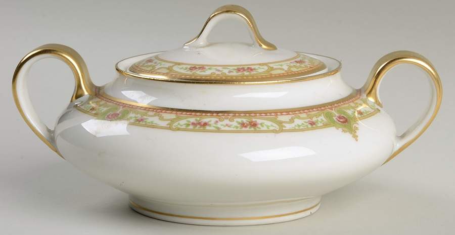 Schleiger 170-3 Sugar Bowl & Lid by Haviland-1