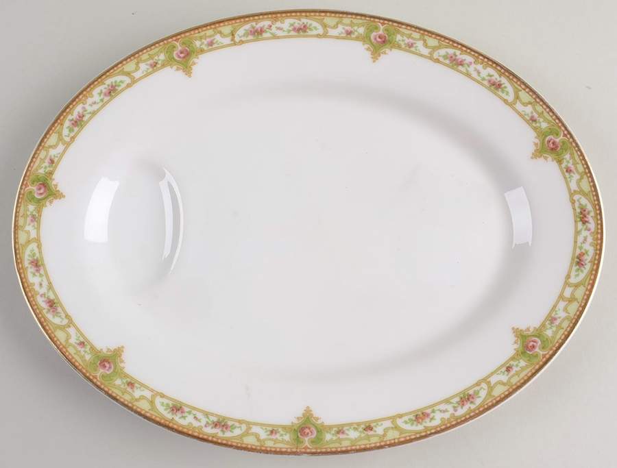 Schleiger 170-3 10" Oval Serving Platter by Haviland-1