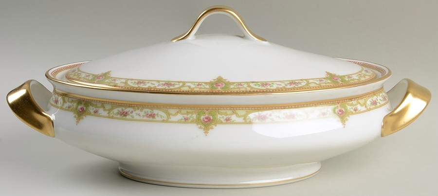 Schleiger 170-3 Oval Covered Vegetable by Haviland-1