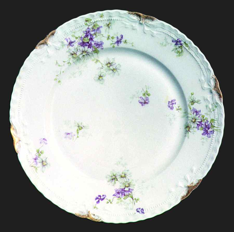 Schleiger 331-4 Dinner Plate by Haviland-1