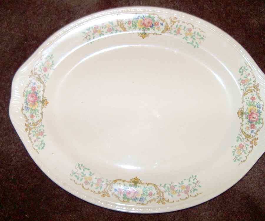 HLC921 15" Oval Serving Platter by Homer Laughlin -1