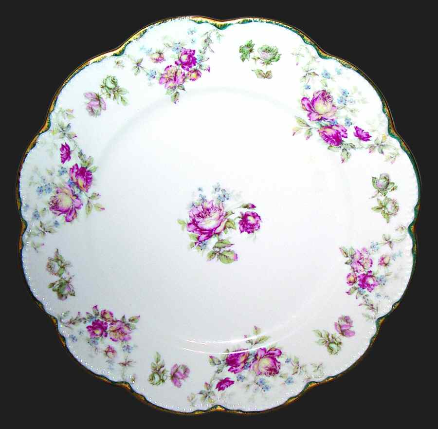 Schleiger 1144 Dinner Plate by Haviland-1