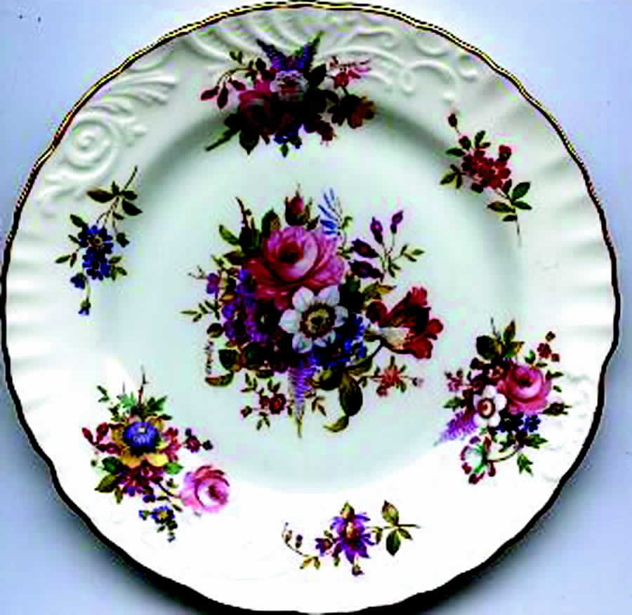 Minuet Dinner Plate by Hammersley-1