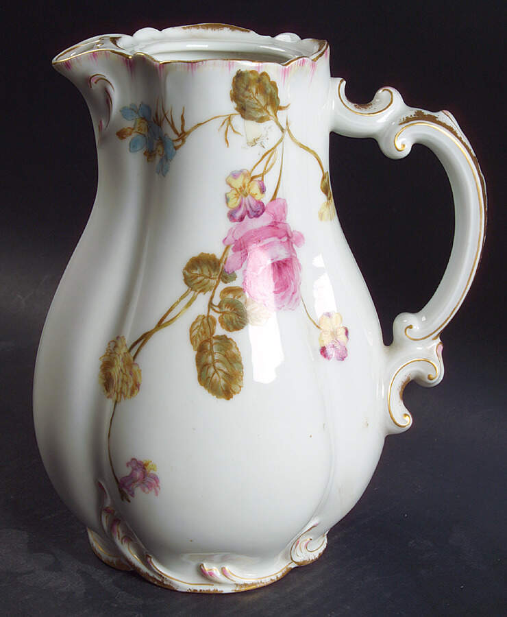 H764 Chocolate Pot No Lid by Haviland-1