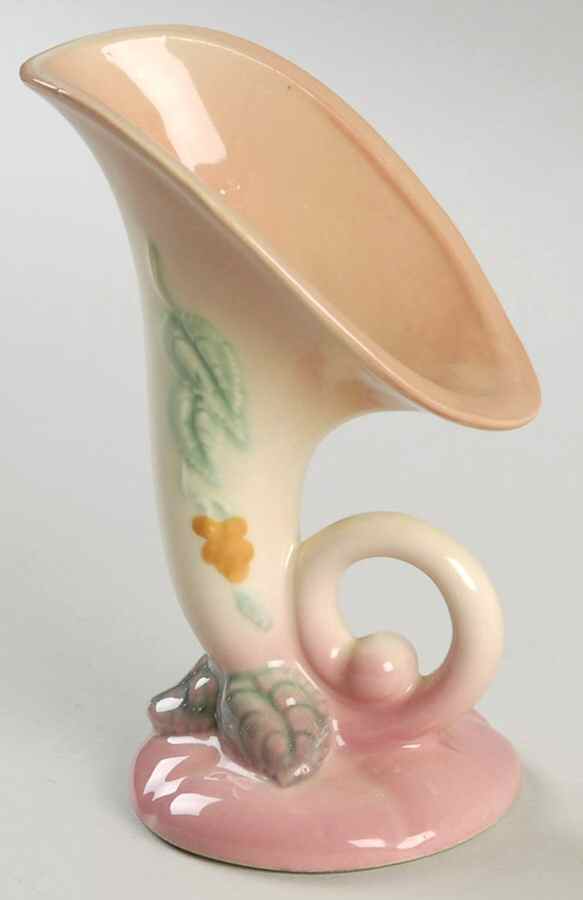 Woodland Yellow Pink (Glossy) Cornucopia by Hull-1