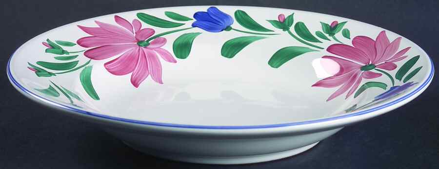 Veranda Large Rim Soup Bowl by Herend Village-1