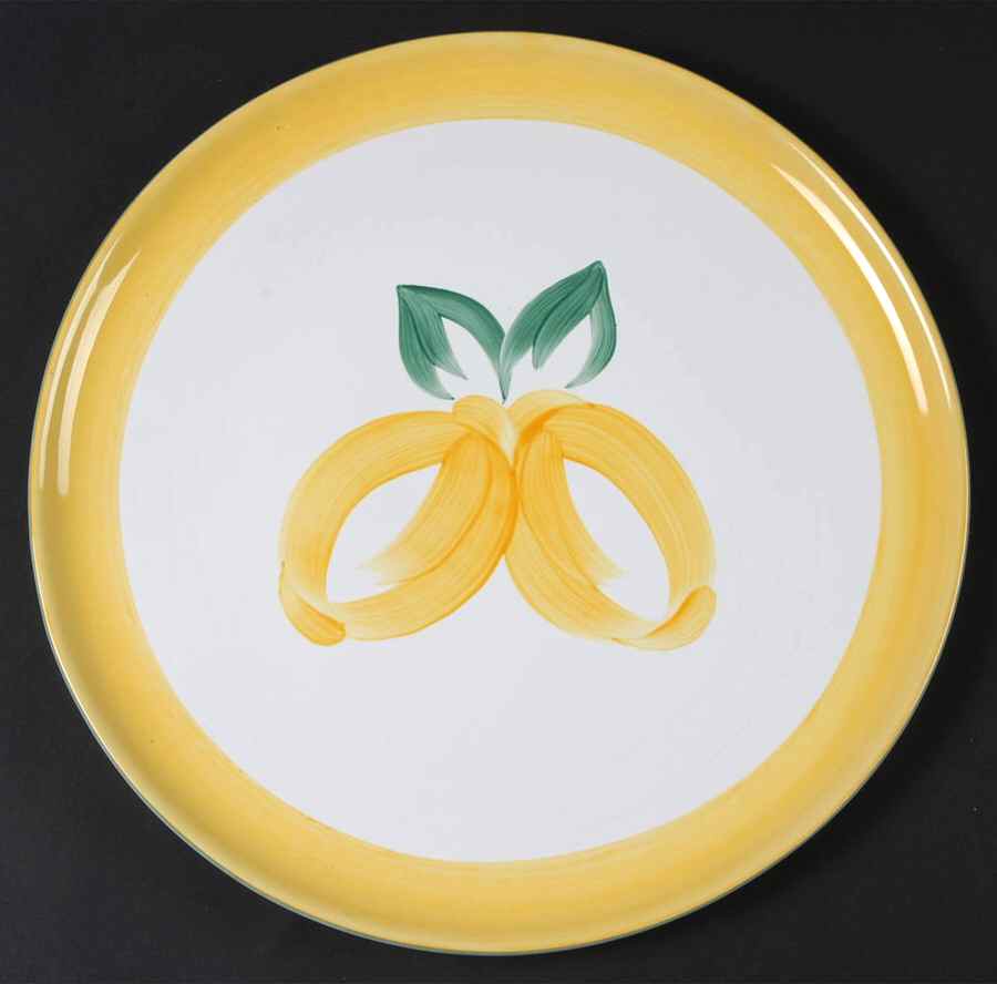 Lemonade 12" Chop Plate (Round Platter) by Herend Village-1