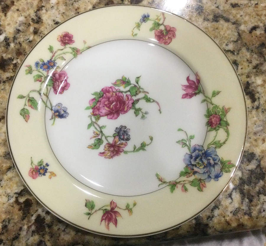 Schleiger 468-1 Salad Plate by Haviland-1
