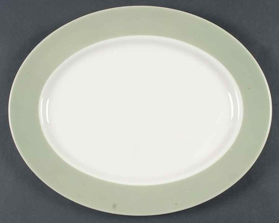 HLC924 13" Oval Serving Platter by Homer Laughlin -1