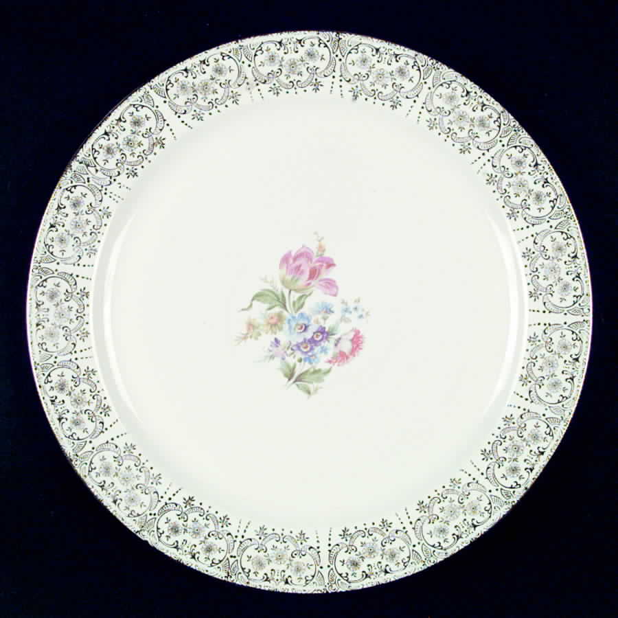 HLC514G Chop Plate (Round Platter) by Homer Laughlin -1