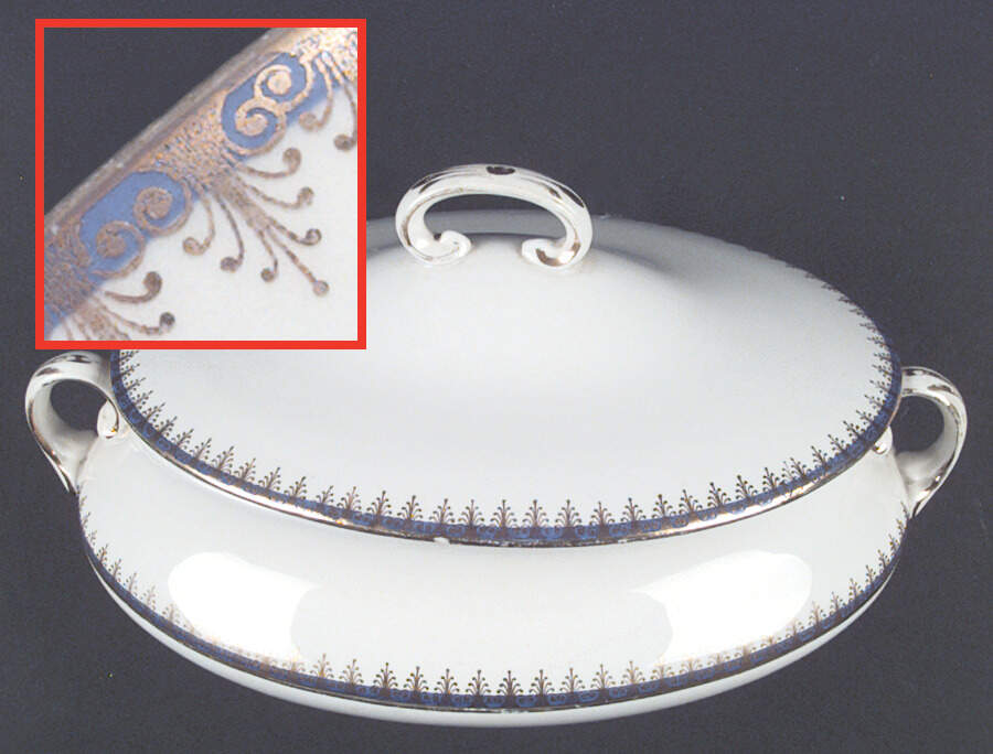G2003 Oval Covered Vegetable by Homer Laughlin -1