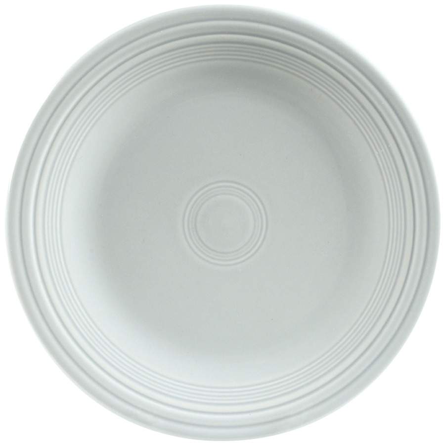 Fiesta Gray (Pearl) (Intro 1999) Dinner Plate by Homer Laughlin -1