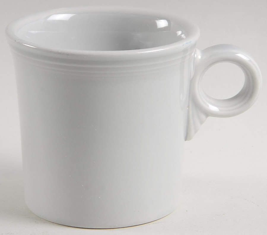 Fiesta Gray (Pearl) (Intro 1999) Mug by Homer Laughlin -1