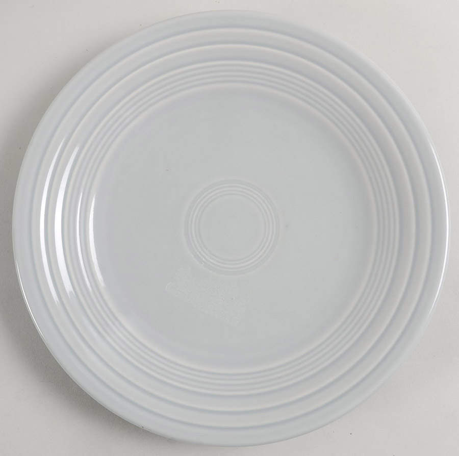 Fiesta Gray (Pearl) (Intro 1999) Luncheon Plate by Homer Laughlin -1