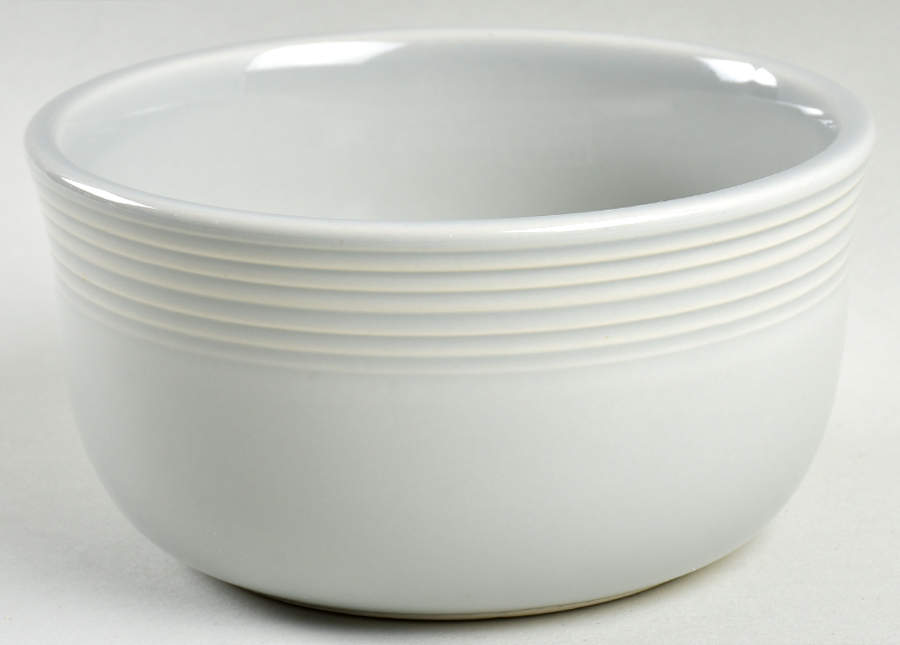 Fiesta Gray (Pearl) (Intro 1999) Gusto Bowl by Homer Laughlin -1
