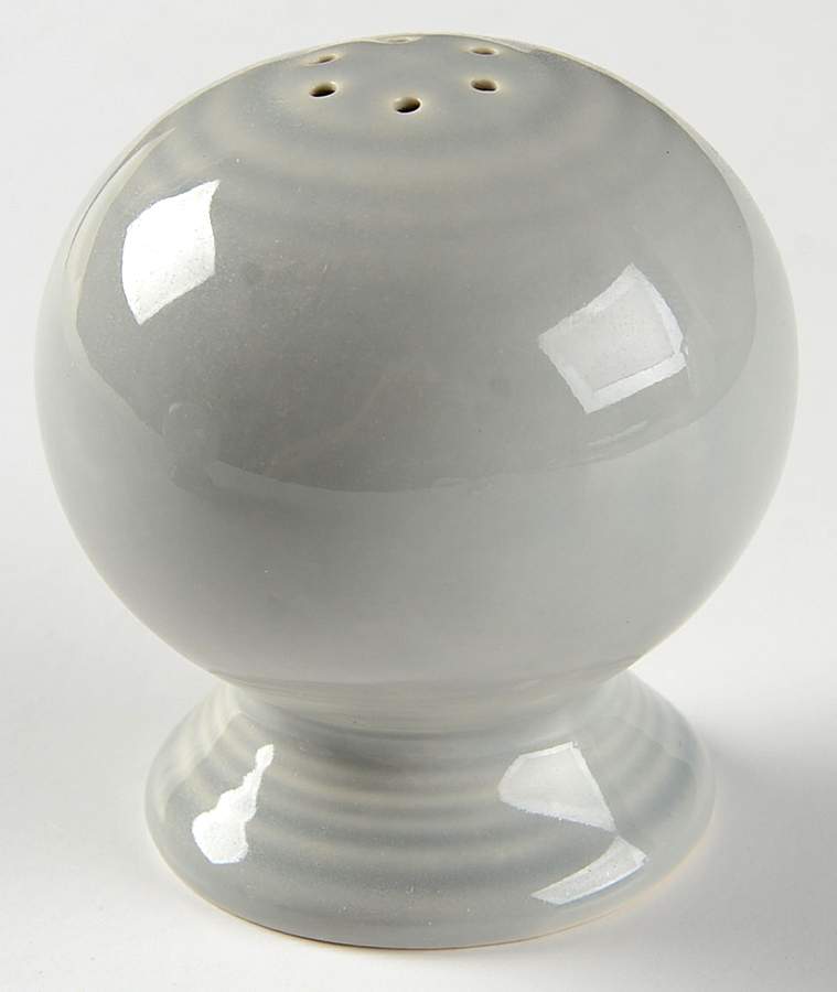 Fiesta Gray (Pearl) (Intro 1999) Salt Shaker by Homer Laughlin -1
