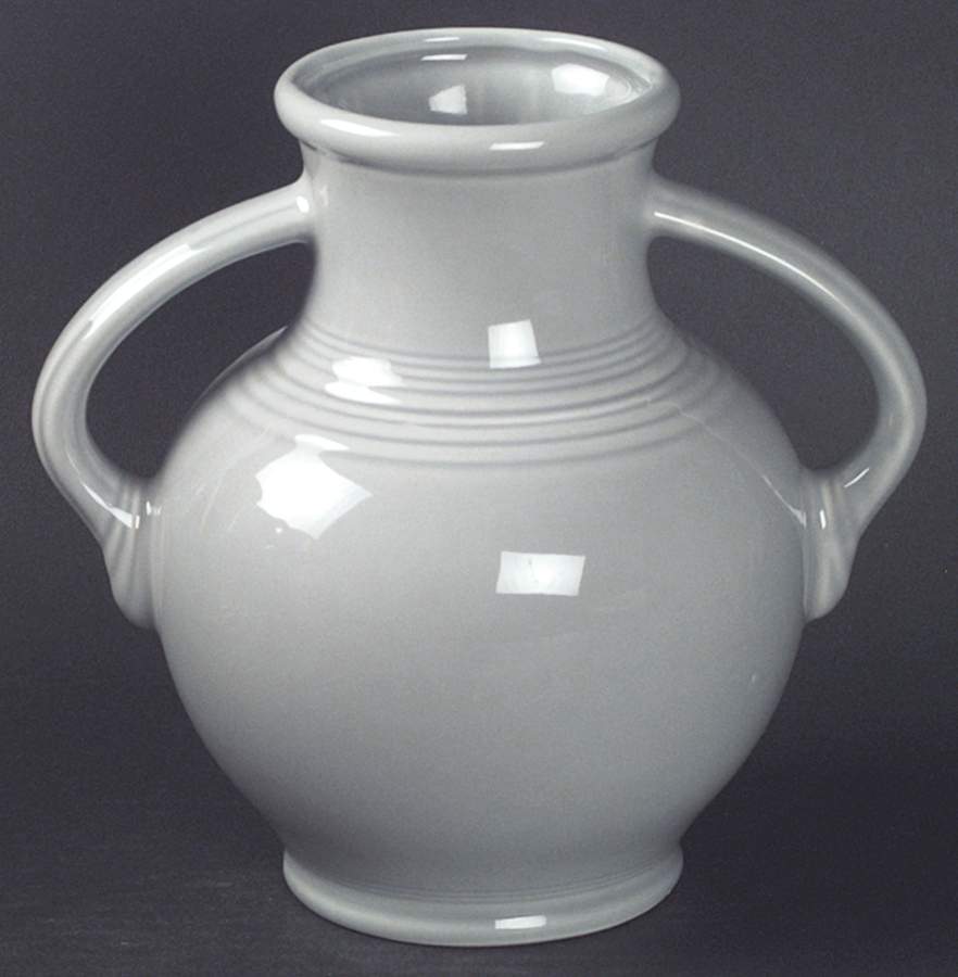 Fiesta Gray (Pearl) (Intro 1999) 8" Vase by Homer Laughlin -1