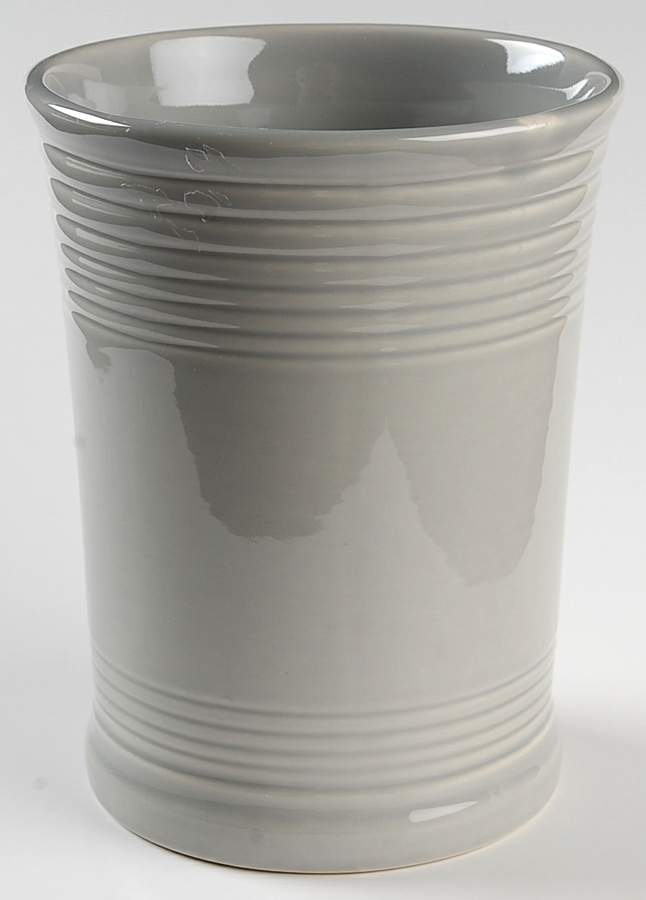 Fiesta Gray (Pearl) (Intro 1999) Utensil Holder by Homer Laughlin -1