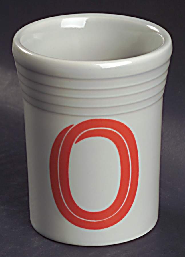 Fiesta Gray (Pearl) (Intro 1999) 6 Oz Tumbler by Homer Laughlin -1