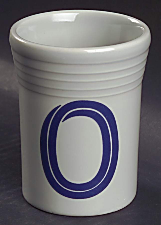 Fiesta Gray (Pearl) (Intro 1999) 6 Oz Tumbler by Homer Laughlin -1