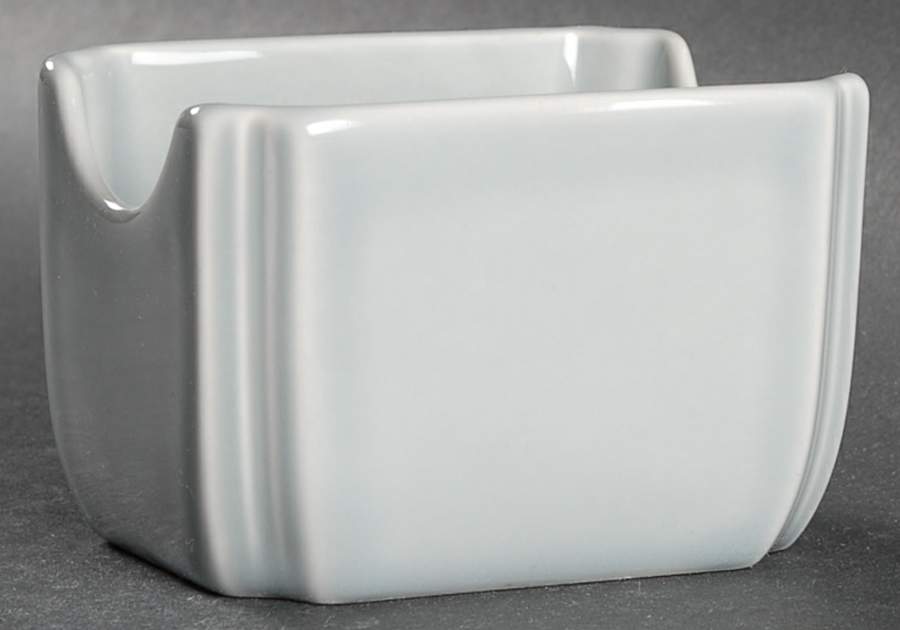 Fiesta Gray (Pearl) (Intro 1999) Sweetener Holder by Homer Laughlin -1